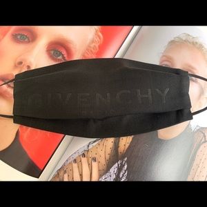 Face Mask reworked from Givenchy dust bag